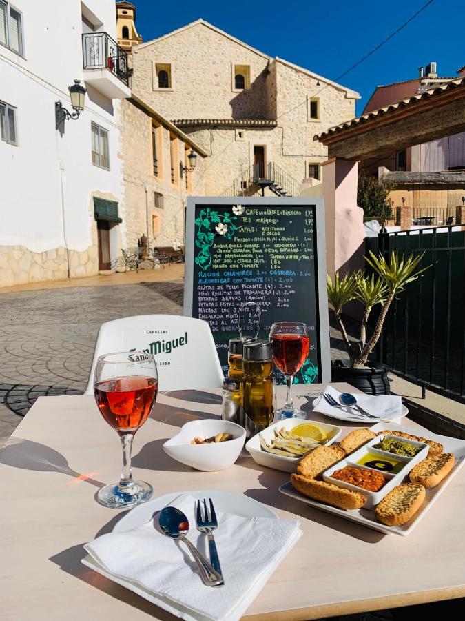 Casa Blanca Bed and Breakfast Castell De Castells Buitenkant foto