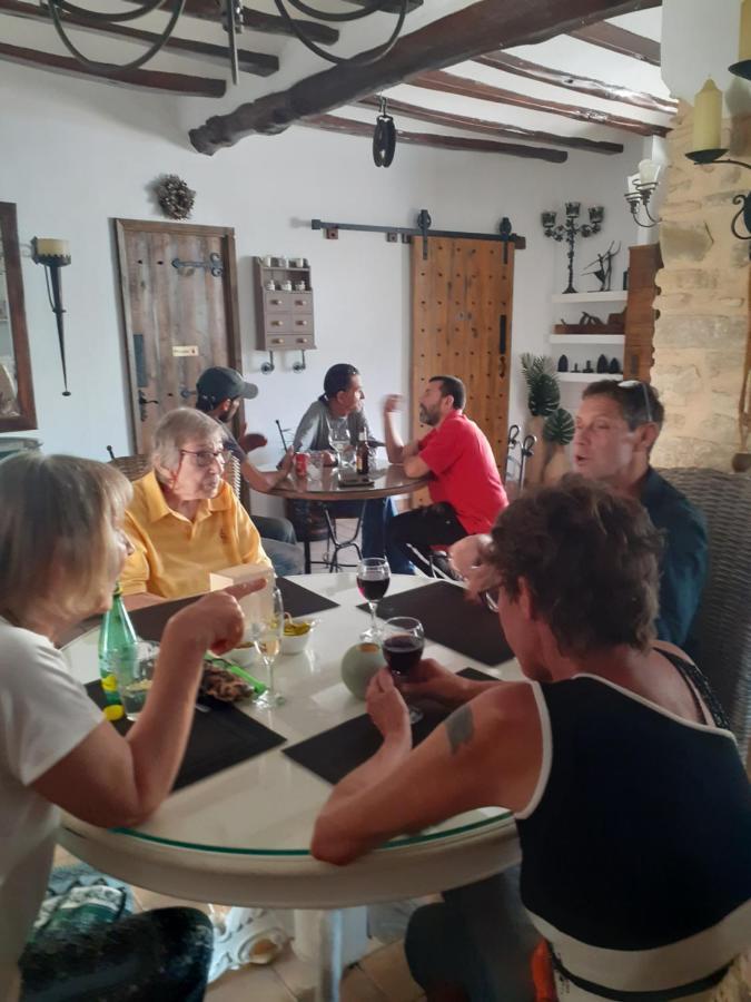 Casa Blanca Bed and Breakfast Castell De Castells Buitenkant foto